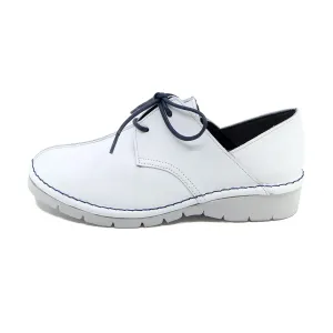 Boku2 White Wide Fit Sneakers