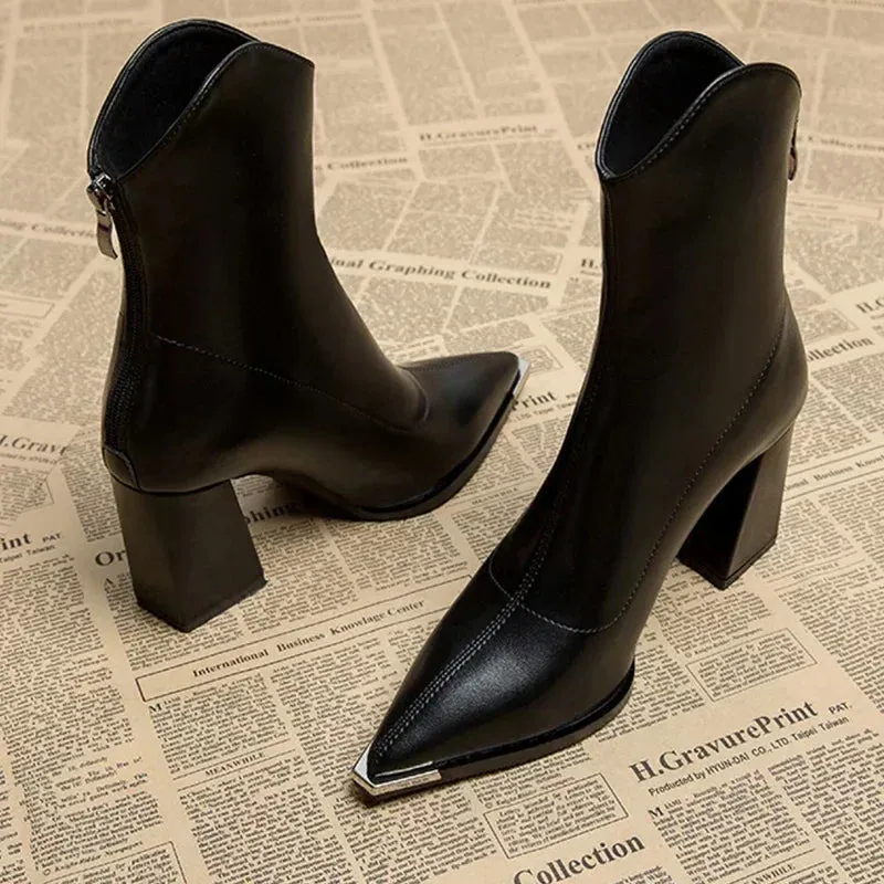 Chelsea - Comfortable Leather Heels