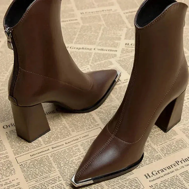 Chelsea - Comfortable Leather Heels