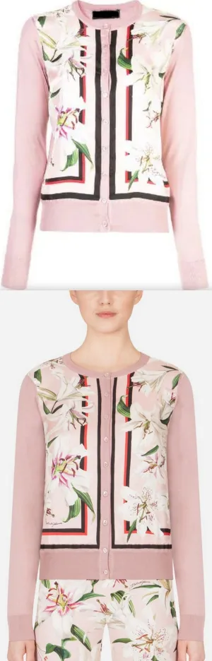 Lily Print Cardigan