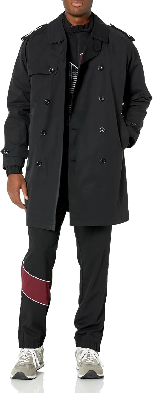 LONDON FOG Men's Double Breasted Trenchcoat