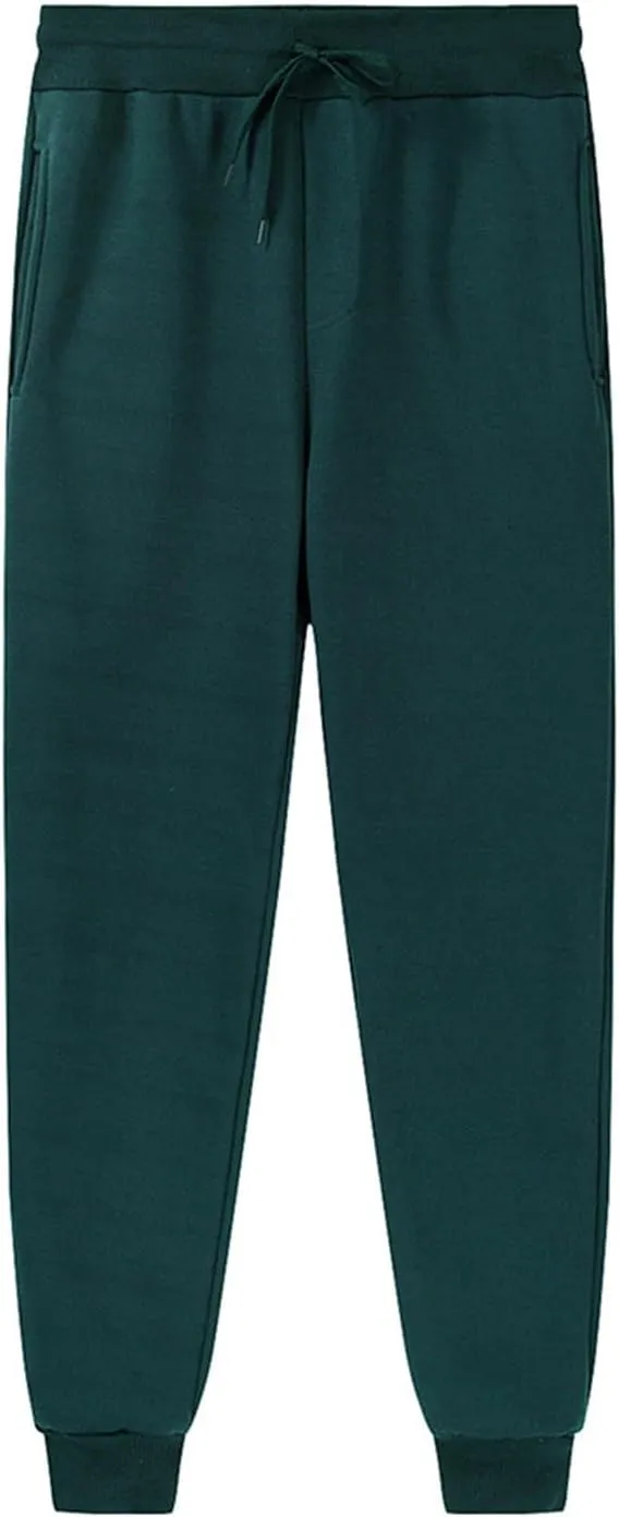 Mens Joggers Sweatpants Slim Fit Workout Training Gym Jogger Pants with Pockets Casual Drawstring Running Sweatpants