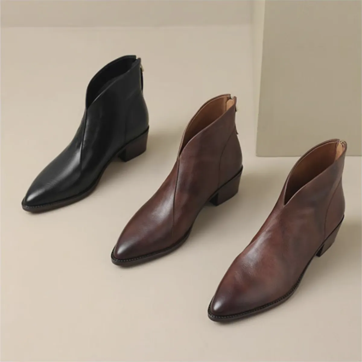 MONVELLA - ELEGANT ANKLE BOOTS