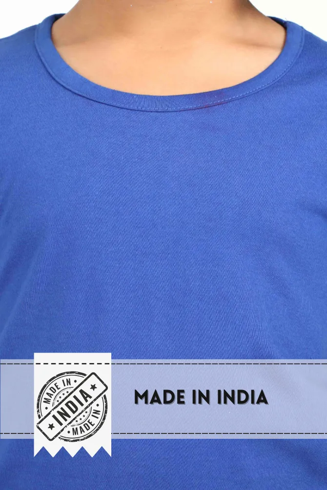 Royal Blue T-shirt for girl