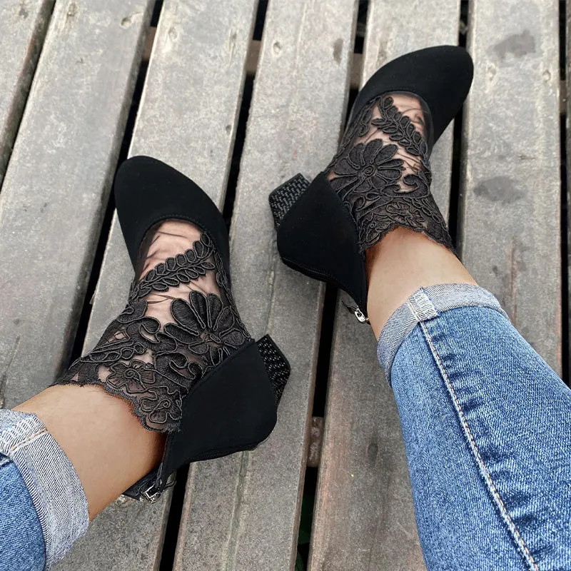 Spring Specials Women's Summer Elegant Lace High Heels