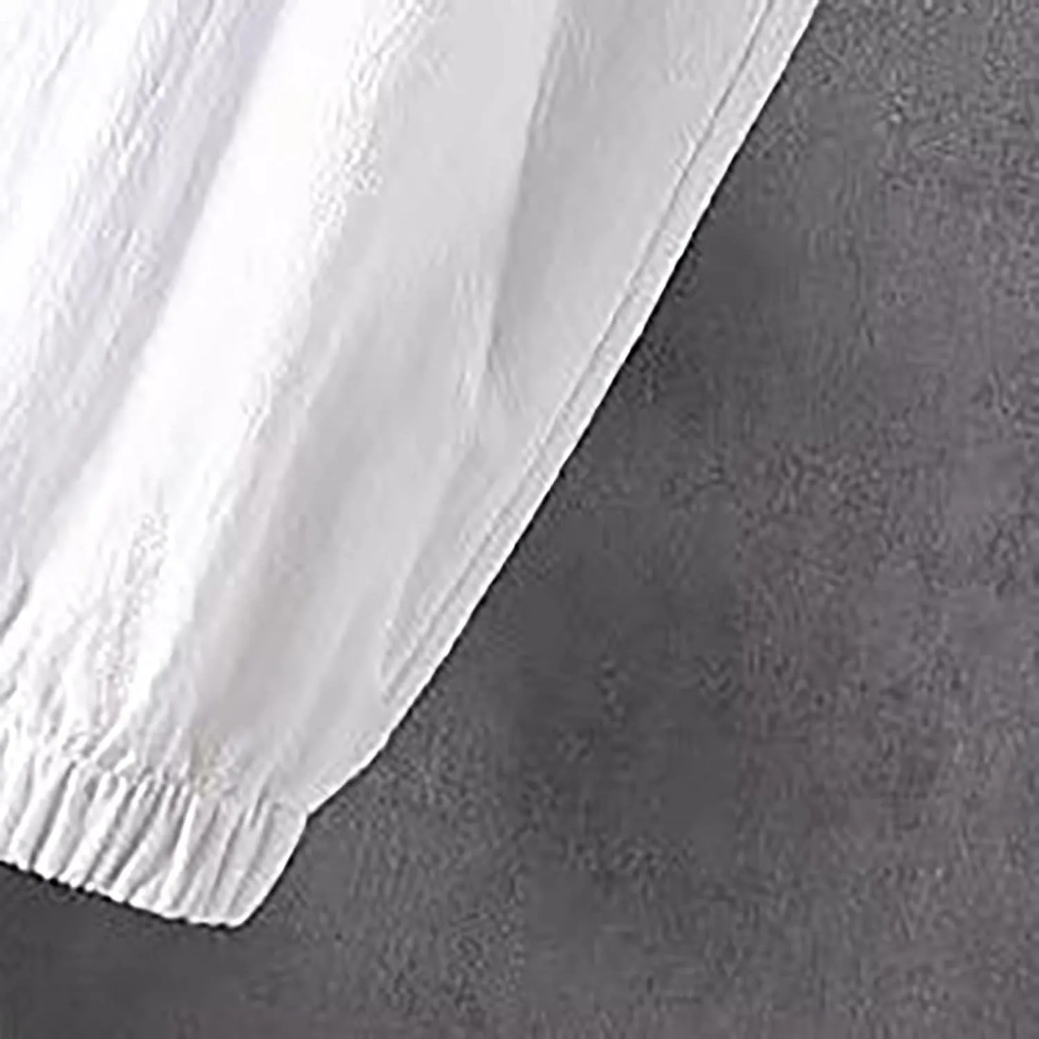 Wide Leg Pants Woman Dressy Linen Pants 2024 Summer Casual High Waisted Baggy Elastic Waist Trousers Loose Flowy Pant