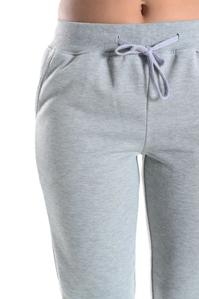 Women's Solid French Terry Jogger Pants